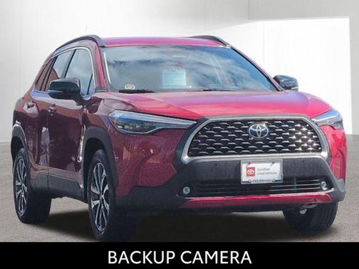 Soul Red Crystal 2025 Toyota Corolla Cross XLE