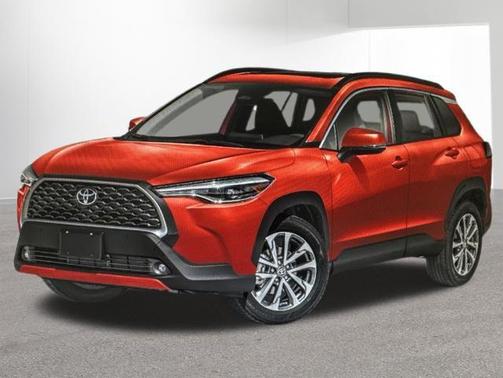 Soul Red Crystal 2025 Toyota Corolla Cross XLE