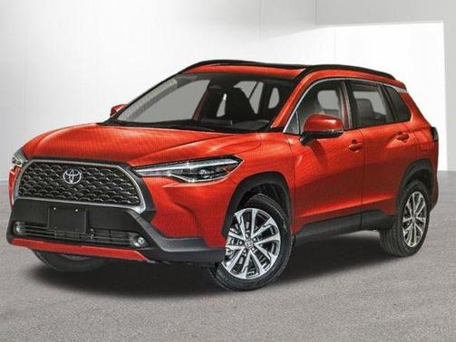 Soul Red Crystal 2025 Toyota Corolla Cross XLE