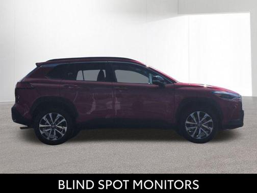 Soul Red Crystal 2025 Toyota Corolla Cross XLE