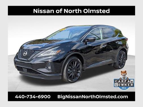 Black 2024 Nissan Murano SV