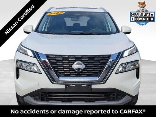 White 2023 Nissan Rogue SV