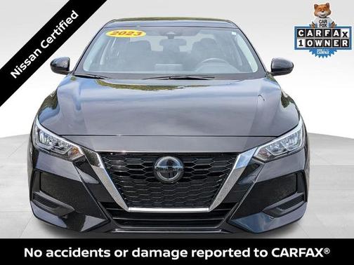 Black 2023 Nissan Sentra SV