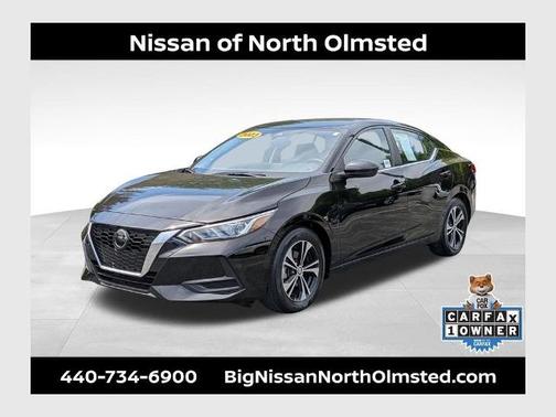 Black 2023 Nissan Sentra SV