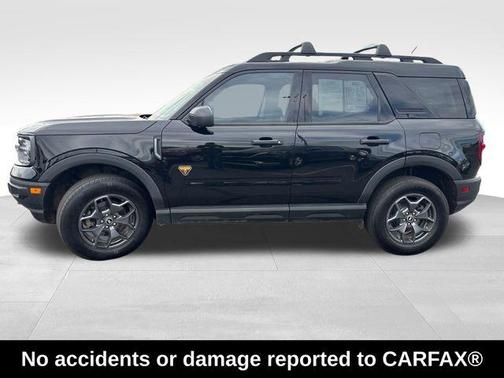 Shadow Black 2021 Ford Bronco Sport Badlands