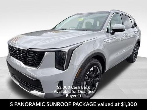 Wolf Gray 2026 Kia Sorento S