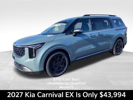 Iceberg Green 2027 Kia Carnival EX