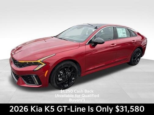 Runway Red 2026 Kia K5 GT-Line