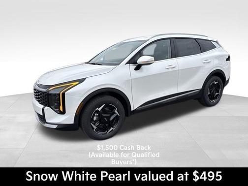 Snow White Pearl 2026 Kia Sportage Hybrid EX