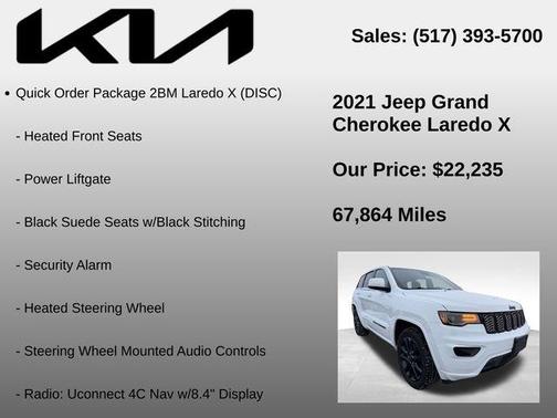 2021 Jeep Grand Cherokee Laredo X