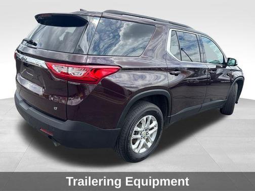 Black Currant Metallic 2019 Chevrolet Traverse LT Cloth