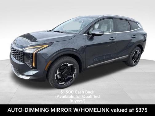 Gravity Gray 2026 Kia Sportage Hybrid EX