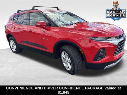 Red 2020 Chevrolet Blazer 1LT