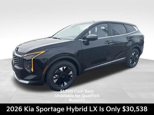 Fusion Orange 2026 Kia Sportage Hybrid LX