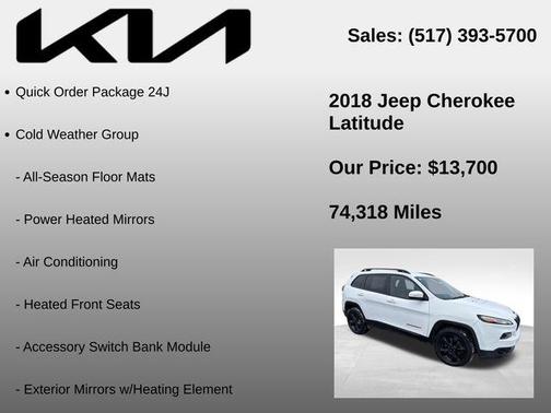 2018 Jeep Cherokee Latitude