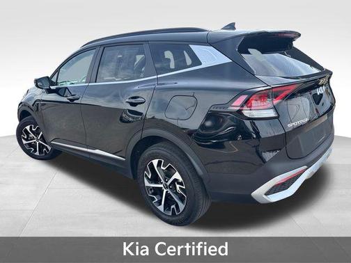 Ebony Black 2025 Kia Sportage EX