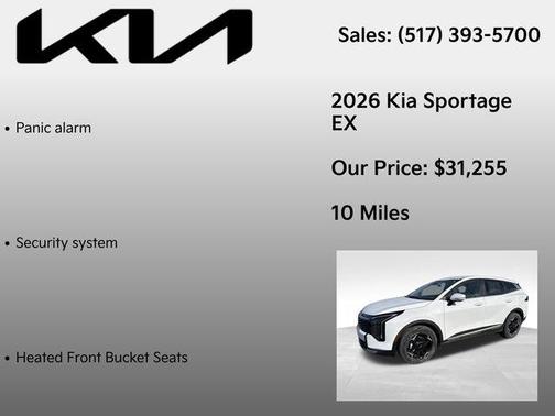 2026 Kia Sportage EX