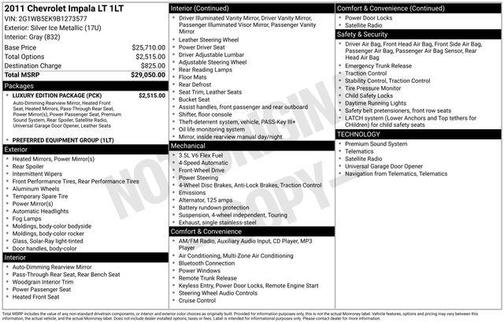 2011 Chevrolet Impala LT