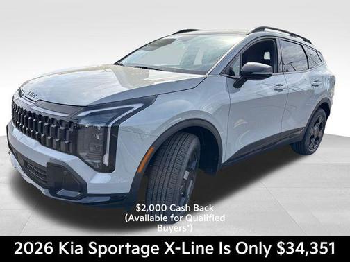 Wolf Gray 2026 Kia Sportage X-Line