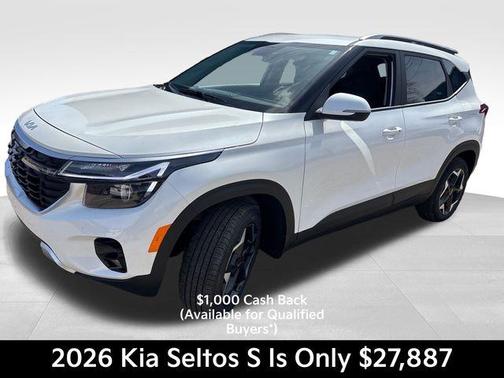 Snow White Pearl 2026 Kia Seltos S