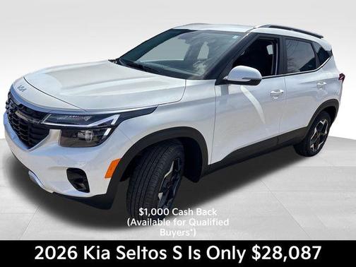 Snow White Pearl 2026 Kia Seltos S