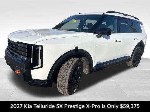 Glacial White Pearl 2027 Kia Telluride SX-Prestige