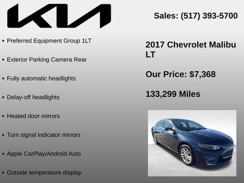 2017 Chevrolet Malibu 1LT
