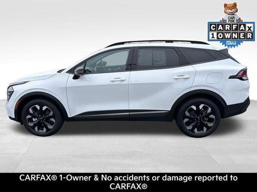Glacial White Pearl 2024 Kia Sportage X-Line