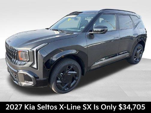 Gray 2027 Kia Seltos X-Line