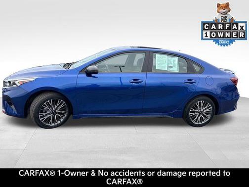 Deep Sea Blue 2024 Kia Forte GT-Line