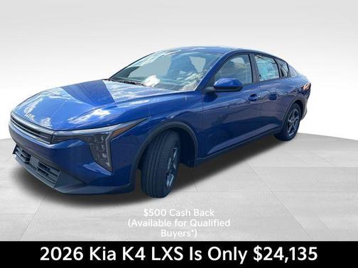 Deep Sea Blue 2026 Kia K4 LXS