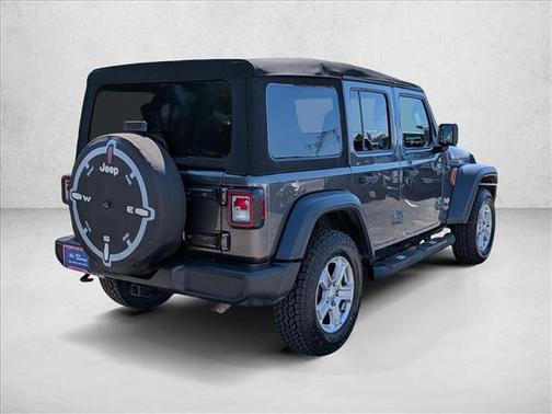 Granite Crystal Metallic Clearcoat 2019 Jeep Wrangler Unlimited Sport