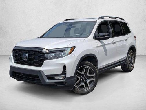Platinum White Pearl 2023 Honda Passport AWD Elite