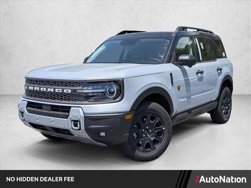 Space White Metallic 2026 Ford Bronco Sport Badlands