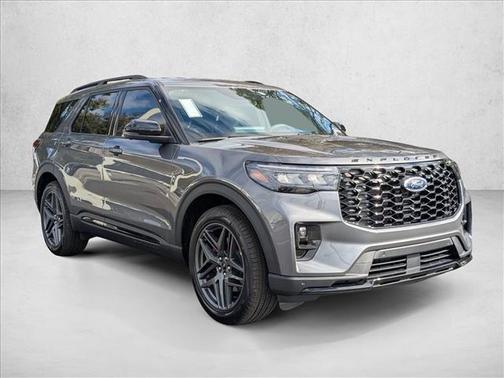Carbonized Gray Metallic 2026 Ford Explorer ST-Line