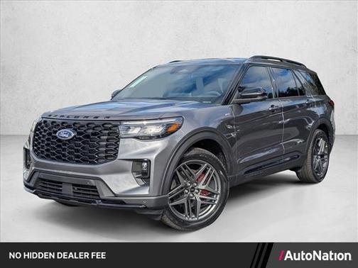 Carbonized Gray Metallic 2026 Ford Explorer ST-Line