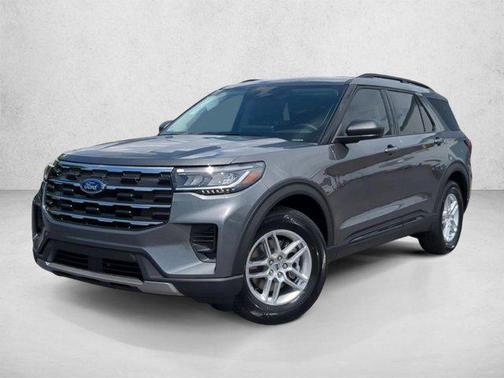 Carbonized Gray Metallic 2026 Ford Explorer Active w/200A Pkg