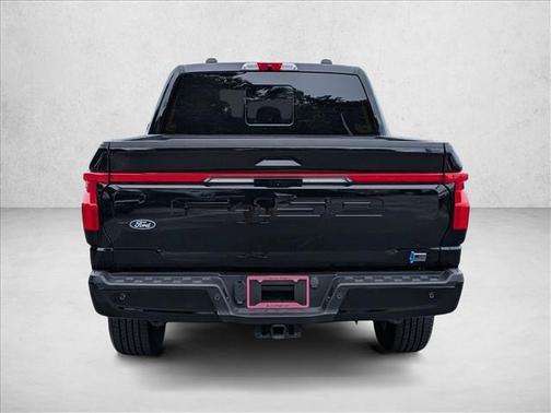 Agate Black Metallic 2025 Ford F-150 Lightning LARIAT