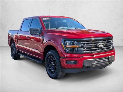 Rapid Red Metallic Tinted Clearcoat 2025 Ford F-150 XLT