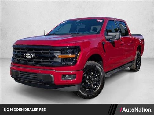 Rapid Red Metallic Tinted Clearcoat 2025 Ford F-150 XLT