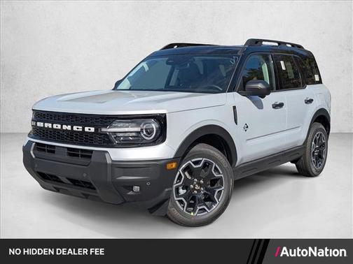 Space White Metallic 2026 Ford Bronco Sport Outer Banks