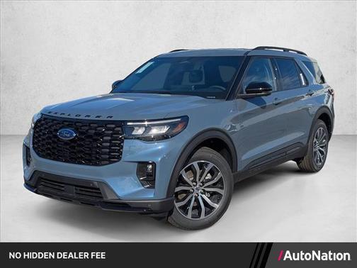 Vapor Blue Metallic 2026 Ford Explorer ST-Line