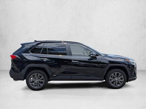 Midnight Black Metallic 2023 Toyota RAV4 Hybrid Limited