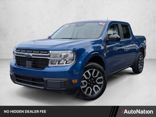 Atlas Blue Metallic 2024 Ford Maverick Lariat
