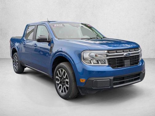 Atlas Blue Metallic 2024 Ford Maverick Lariat