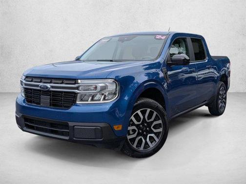 Atlas Blue Metallic 2024 Ford Maverick Lariat