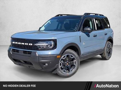 Azure Gray Metallic Tri-Coat 2026 Ford Bronco Sport Outer Banks
