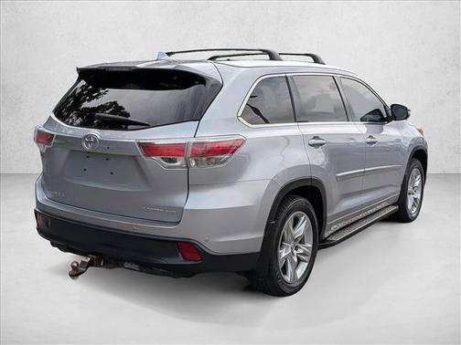 Silver Sky Metallic 2015 Toyota Highlander Limited Platinum