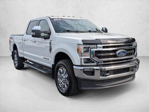 Star White Metallic Tri-Coat 2022 Ford F-250 Lariat