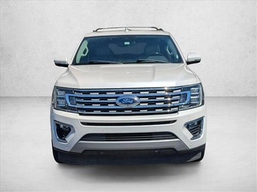 White Platinum Metallic Tri-Coat 2019 Ford Expedition Limited
